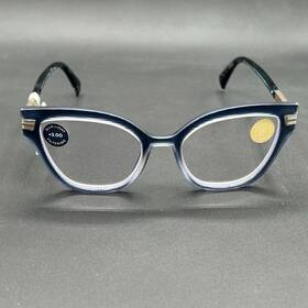 8634-010625-25.95 Peepers Marquee 3.0 Readers Navy/marine Quartz Nwt With Pouch Blue Light