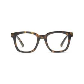 Peepers By Peeperspecs 070747251638 Womens To The Max Square Blue Light Blocking Reading Glasses Tortoise 49