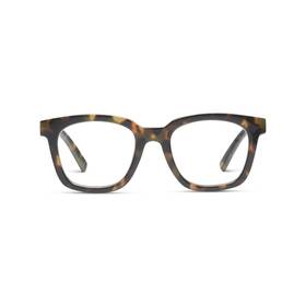 Peepers By Peeperspecs 070747251652 Womens To The Max Square Blue Light Blocking Reading Glasses Tortoise 49 2