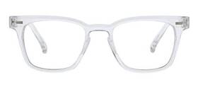 Peepers By Peeperspecs 070747263266 Mens Strut Blue Light Blocking Reading Glasses Clear