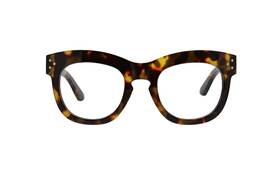 Peepers By Peeperspecs 070747270509 Womens Bravado Oversized Blue Light Blocking Reading Glasses Tortoise 49