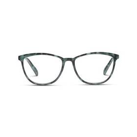 Peepers By Peeperspecs 070747272268 Womens Bengal Cat-eye Blue Light Blocking Reading Glasses Green Tortoise 5
