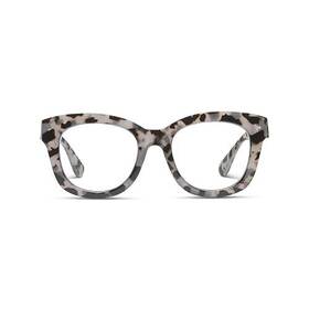 Peepers By Peeperspecs 070747291115 Womens Center Stage Soft Square Oversized Blue Light Blocking Progressive Re
