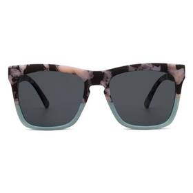 Peepers By Peeperspecs 070747304754 Womens Cape May Bifocal Sunglasses Soft Square Black Marble/mint 1.50 1.5