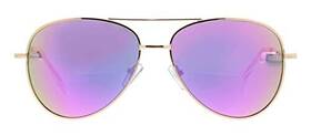 Peepers By Peeperspecs 070747324714 Womens Ultraviolet Bifocal Sunglasses Pink/gold 1.50