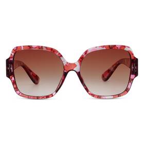 Peepers By Peeperspecs 070747334409 Womens Cancun Polarized Sunglasses Square Spice Quartz No Correction