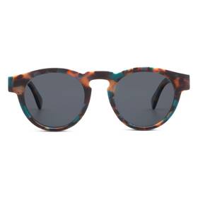 Peepers By Peeperspecs 070747335178 Womens Nantucket Reading Sunglasses Round Teal Botanico 2.50 2.5
