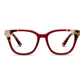 Peepers By Peeperspecs 070747335222 Womens Cherry/chai Tortoise Cat Eye Reading Glasses 1.50 1.5