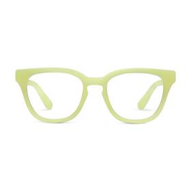 Peepers By Peeperspecs 070747833988 Womens Nola Cat Eye Reading Glasses Matcha 2.75