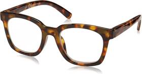 2516175 Peepers Reading Glasses By Peeperspecs Womens To The Max Square Blue Light Blocking Gla
