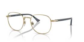 Po1007v Persol 515 Unisex Eyeglasses With Case - Gold /demo Lens 145-51-20mm