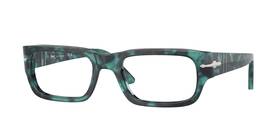 Po3347v Persol 1211 Unisex Eyeglasses With Case - Blue Havana/demo Lens 145-55-20mm