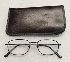 Dp15539 Personal Optics Reading Glasses Frame 2.00 Unisex Black Oval Metal
