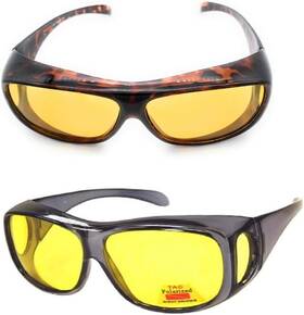 Pink Ribbon Shades 445034945966 Polarized Night Driving Fit Over Wear Reading Reader Glasses Sunglasses- Si