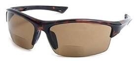 Pink Ribbon Shades Inc. 726798837764 Bifocal Sport Wrap Half Rim Around Reading Sun Reader Sunglasses