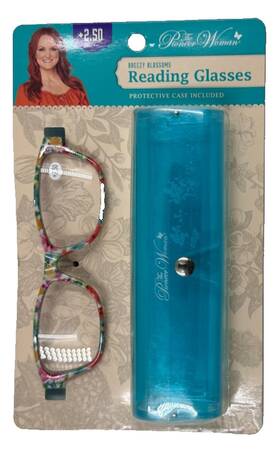 Pioneer Woman 042887444348 The Breezy Blossoms Reading Glasses With Case 2.50 Readers Specs