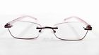 Lo0612 Plastic Foster Readers Red Rimless Daniella Floral Chop 1.50 Grant