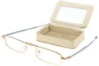 Poi200gold Optx Hubble Gold Folding Reading Glasses