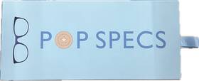 Pop Specs 752499609195 Elton John Reading Glasses - Blue Remix 1.50 Rectangle Frame