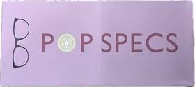 Pop Specs 752499609416 Elton John Reading Glasses - Two Tone Mash Up 3.00 Circle Frame