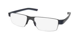 52-17-150 Porsche Design P8813 New Readers Rectangular Mens B Gray Metal &