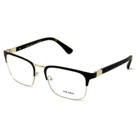 01u-1o1 Prada Reading Glasses Vpr 54t Tortoise Brown Gold Frames 55-19-140mm New