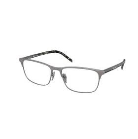 7cq1o1 Prada 056597632355 Pr 66yv Eyeglasses Mens Matte Gunmetal Full Rim Pillow Shape 55mm