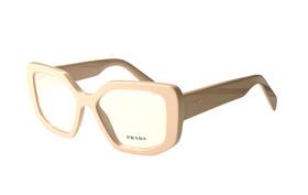 11o-1o1 Prada New Reading Glasses Vpr A04 52-16 140 White Beige Frames Readers