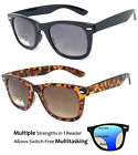 Pre139ap Unbranded Square Frame Multi Focus Progressive Reading Sunglasses Strengths In