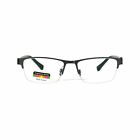 Pre3061cl-gm2.5 Mens Half Metal Rim Rectangular Multi Power Focus 742756945562