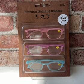 Premium 843653191226 Colorful Reading Glasses In 2.50 Strength