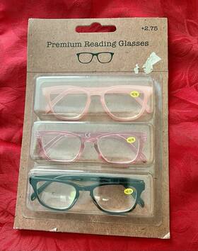 Premium Reading Glasses Se Brands 843653181005 New Nip Lot Of 3 Women Readers 2.75