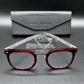 5079-021524-22 Priv Revaux Prive The Alchemist 1.50 Blue-light Reading Glasses Red 51-25-145 Euc
