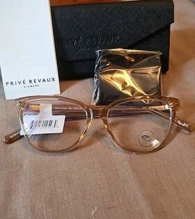 Priv Revaux 810025630249 Prive The Modern Eyeglasses Frames Light Rx-ready Dusty Rose