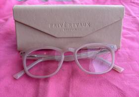 Priv Revaux 810025637163 Prive Show Off Womens Designer Reading Glasses Crystal Amethyst Pink