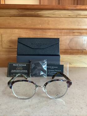 Priv Revaux 810036105903 Prive First Class 3.50 The Angelou Reading Glasses Blue Tortoise