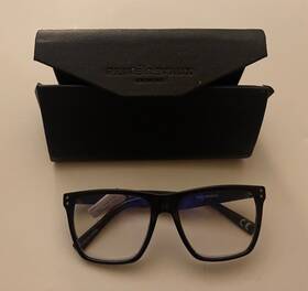 Priv Revaux 840219226224 Prive Reading Glasses The Visionary Black/clear 2.25