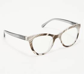 Prive Revaux 738713240122 La Dulce Blue Light Readers Strength 3-35 Grey Marble 6 New 680