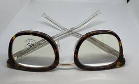 Prive Revaux 818893024962 The Alchemist Blue Light Readers 3.5 Brown Tortoise Frames Kf