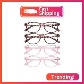 M1196 Przene Reading Glasses For Men Women Blue Light Blocking Readers Spring Hinges L