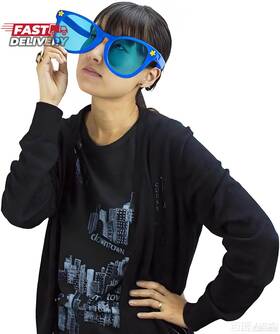 Pudgy Pedros 744759545251 Jumbo Party Sunglasses Novelty Shades Perfect For Birthdays The