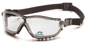 Gb1810str25 Pyramex V2g Reader Safety Goggles Clear Anti-fog 2.5 Lens Black