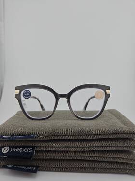 Quartz 070747329535 Peepersmarquee With Blue Light Filtering Black/sand 1.50 New