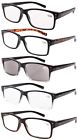Mix-200 R032-5pairs Eyekepper Piece Spring Hinges Vintage Reading Glasses Men 0795400502666