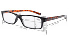 R032-black-5pcs-350 Eyekepper Spring Hinges Vintage Reading Glasses Men Readers 795400502826