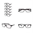 R032black5pcs05 Eyekepper Spring Hinges Vintage Reading Glasses Men Readers Black