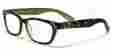 R15c200 R2015 Dg Eyewear Reading Glasses 2.00 New Designer Readers Women Green Black 782324100030