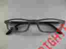 R211 Soft Touch Cs Rubber Flexible Gray Rectangle Reading Glasses Spring Temples 1.25