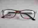 R359 Watercolor Cs Blue Red Rectangle Reading Glasses Spring Temples 1.75