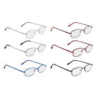 R609-asst Reader Reading Glasses Unisex Blue Brown Red Silver Black